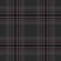 Indian seamless texture tartan, kitchen fabric background plaid. Collection pattern textile check vector in dark and grey colors.