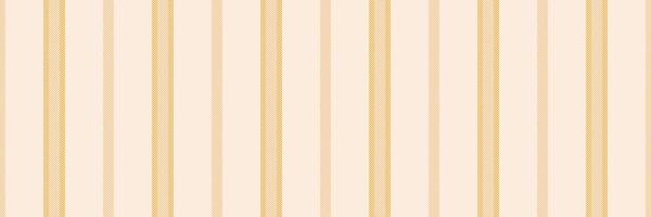 December vertical stripe fabric, kingdom texture seamless lines. Garment pattern textile background vector in light and orange colors.