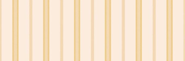 December vertical stripe fabric, kingdom texture seamless lines. Garment pattern textile background vector in light and orange colors.