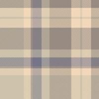 Large tartan texture pattern, intricate fabric seamless vector. Suite plaid textile background check in pastel and light colors. vector