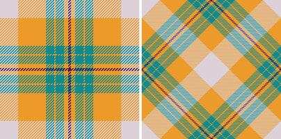 Texture background tartan of vector seamless check with a plaid fabric pattern textile.