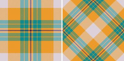 Texture background tartan of vector seamless check with a plaid fabric pattern textile.