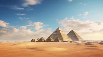 AI generated beautiful hd Egypt 4k background photo