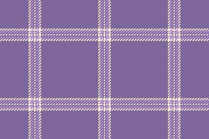 Textile fabric plaid of seamless check pattern with a tartan vector background texture.
