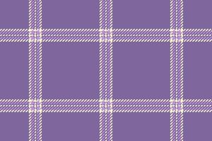 Textile fabric plaid of seamless check pattern with a tartan vector background texture.