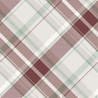 Soft seamless pattern fabric, eps check background plaid. Wedding vector textile texture tartan in white and red colors.