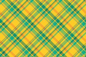 Fabric tartan seamless of vector texture background with a check plaid pattern textile.