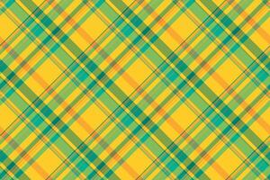 Fabric tartan seamless of vector texture background with a check plaid pattern textile.