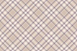 Check vector texture of fabric pattern textile with a tartan background plaid seamless.