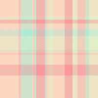 Seamless tartan fabric of background check pattern with a plaid textile vector texture.