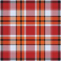 Tartan scotland seamless plaid pattern vector. Retro background fabric. Vintage check color square geometric texture. vector