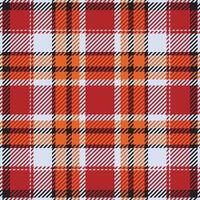 Tartan scotland seamless plaid pattern vector. Retro background fabric. Vintage check color square geometric texture. vector