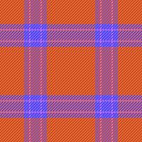 Fabric seamless textile of pattern vector plaid with a texture tartan background check.