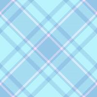 Fabric pattern vector of tartan textile check with a plaid texture seamless background.