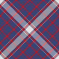 Seamless pattern of scottish tartan plaid. Repeatable background with check fabric texture. Vector backdrop striped textile print.