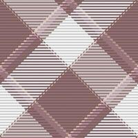 Check plaid seamless fabric texture. Diagonal print. vector