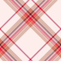 Plaid pattern vector. Check fabric texture. Seamless textile design for clothes, paper print. vector