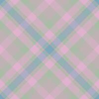 Plaid pattern vector. Check fabric texture. Seamless textile design for clothes, paper print. vector