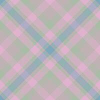 Plaid pattern vector. Check fabric texture. Seamless textile design for clothes, paper print. vector