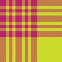 Plaid check pattern. Seamless fabric texture. Tartan textile print. vector