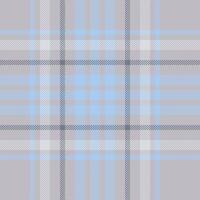 Plaid check pattern. Seamless fabric texture. Tartan textile print. vector