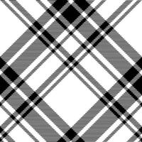 Plaid pattern vector. Check fabric texture. Seamless textile design for clothes, paper print. vector