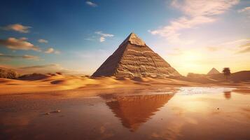 AI generated beautiful hd Egypt 4k background photo