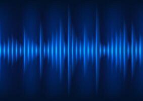 Sound wave technology background, Lines arranged as sound waves that spread out. Concept of converting vibrational energy into sound waves. vector