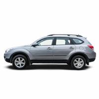 AI generated Car Isolated on white background photo