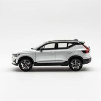 AI generated Car Isolated on white background photo