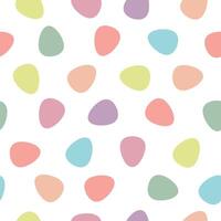 Cute Easter seamless pattern in pastel colors. Design for packaging, wallpaper, background, fabric. vector