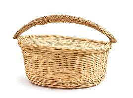 AI generated basket realistic side view image photo