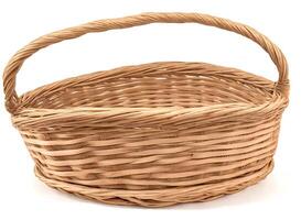 AI generated basket realistic side view image photo