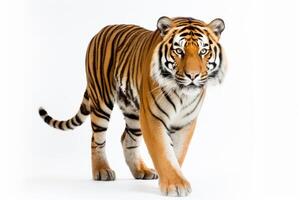 AI generated tiger illustration closeup photo