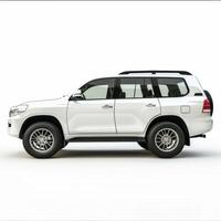 AI generated Car Isolated on white background photo