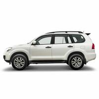 AI generated Car Isolated on white background photo