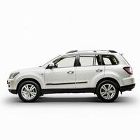 AI generated Car Isolated on white background photo