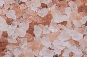 Himalayan salt crystals photo