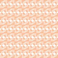 Peach fuzz abstract geometric pattern vector