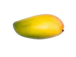 Close up mango on white background photo