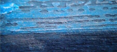 azul de madera antecedentes textura para gráfico diseño y web diseño. alto calidad foto