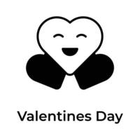 Premium icon of valentines day, editable vector design