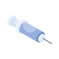 An amazing icon of injection in modern isometric style, ready to use and download vector