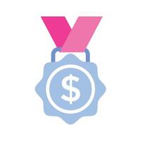 Cash award flat icon ready to use, editable vector