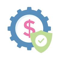 Take a look at visually appealing icon of asset management in flat style vector