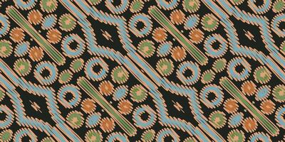 africano ikat cachemir bordado. geométrico étnico oriental sin costura modelo tradicional antecedentes. azteca estilo resumen vector ilustración. diseño para textura, tela, ropa, envase, alfombra.