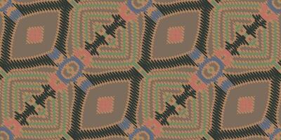 Baroque pattern Seamless Native American, Motif embroidery, Ikat embroidery vector Design for Print tie dyeing pillowcase sambal puri kurti mughal architecture