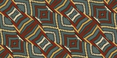 Corbata colorante modelo sin costura australiano aborigen modelo motivo bordado, ikat bordado vector diseño para impresión australiano cortina modelo geométrico almohada modelo curti Mughal flores