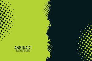 Abstract grunge background with green yellow color vector