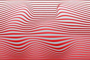 Abstract wave background with red gradient color vector